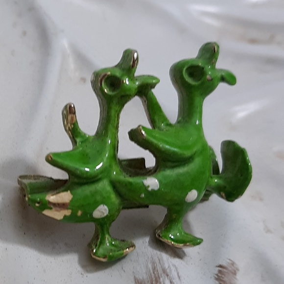 Vintage 4 Little Duckies Scatter Pins - Picture 7 of 7